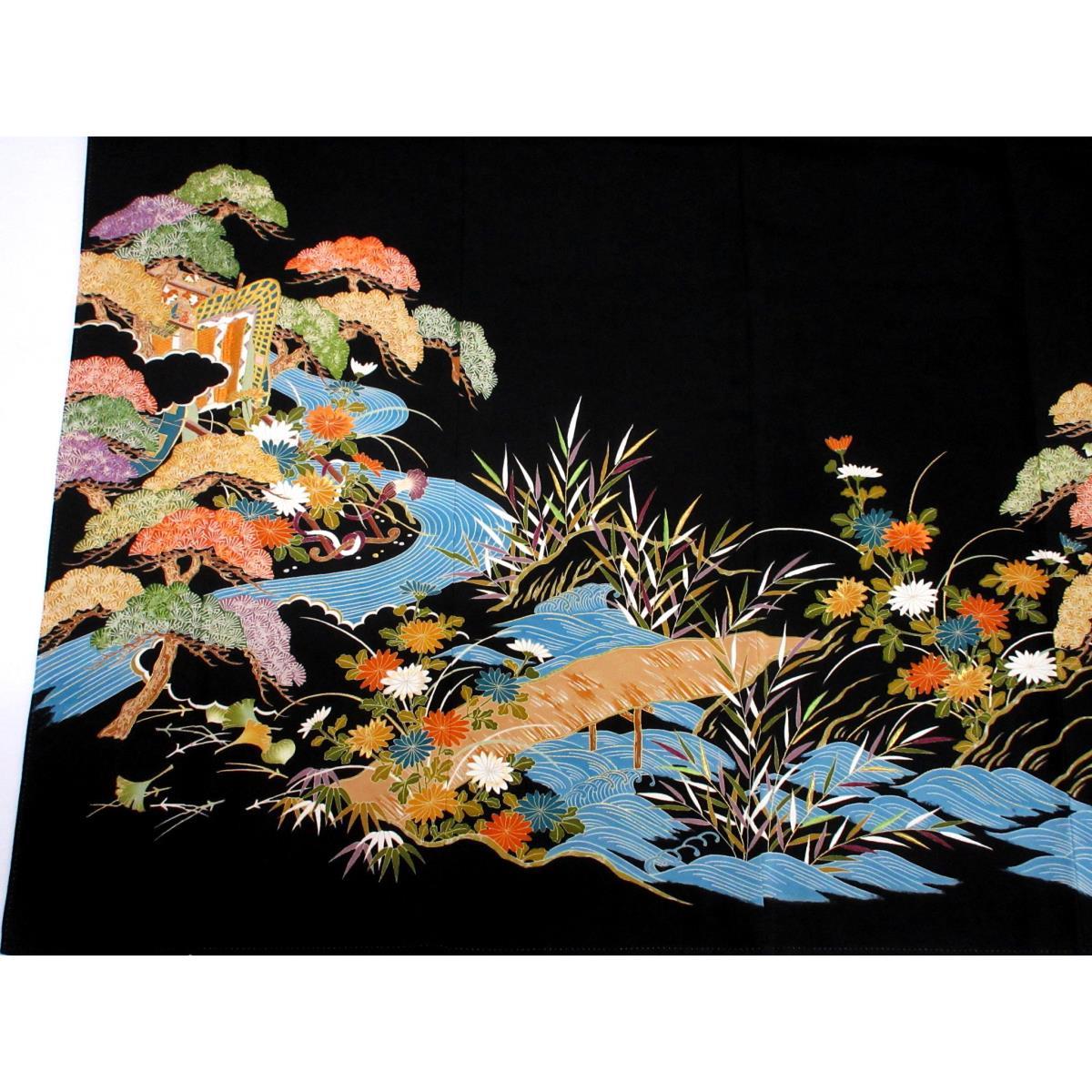 留袖　丸に剣片喰【大彦】