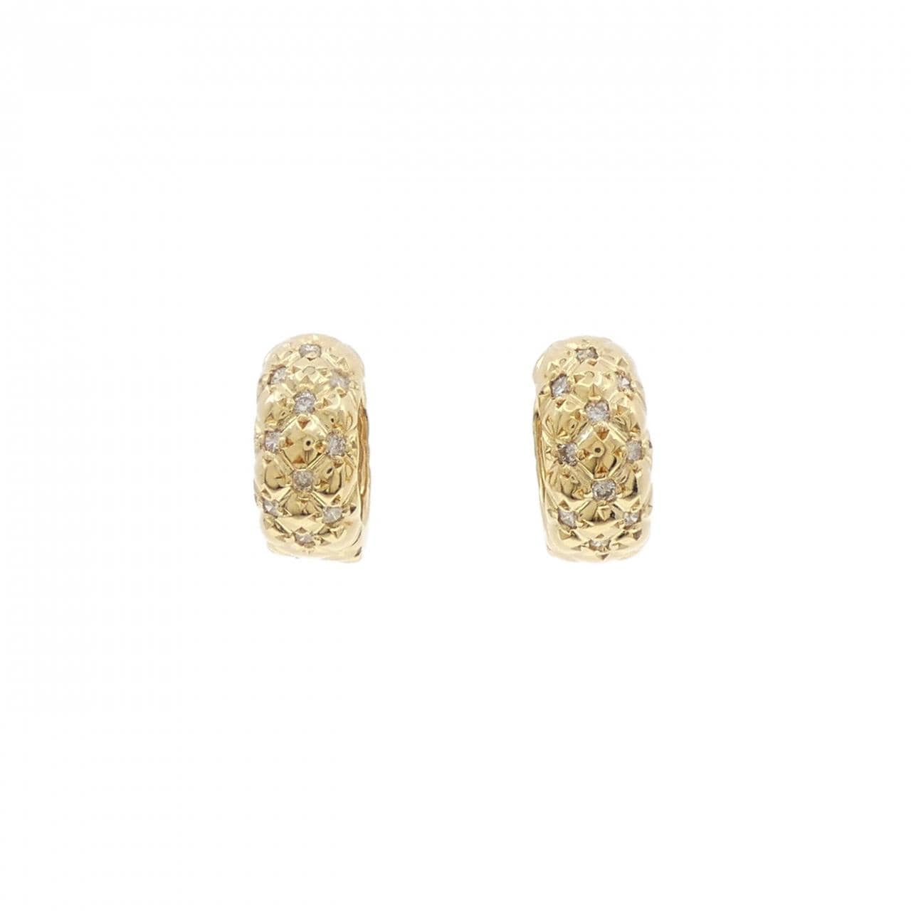 K18YG ダイヤモンド イヤリング 0.20CT