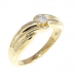 K18YG ダイヤモンド リング 0.10CT