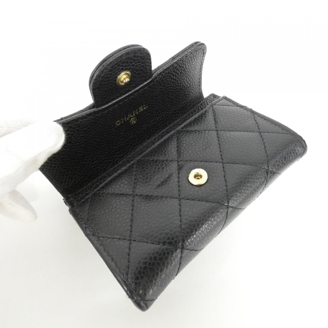 シャネル タイムレスクラシック ライン AP0214 カードケース