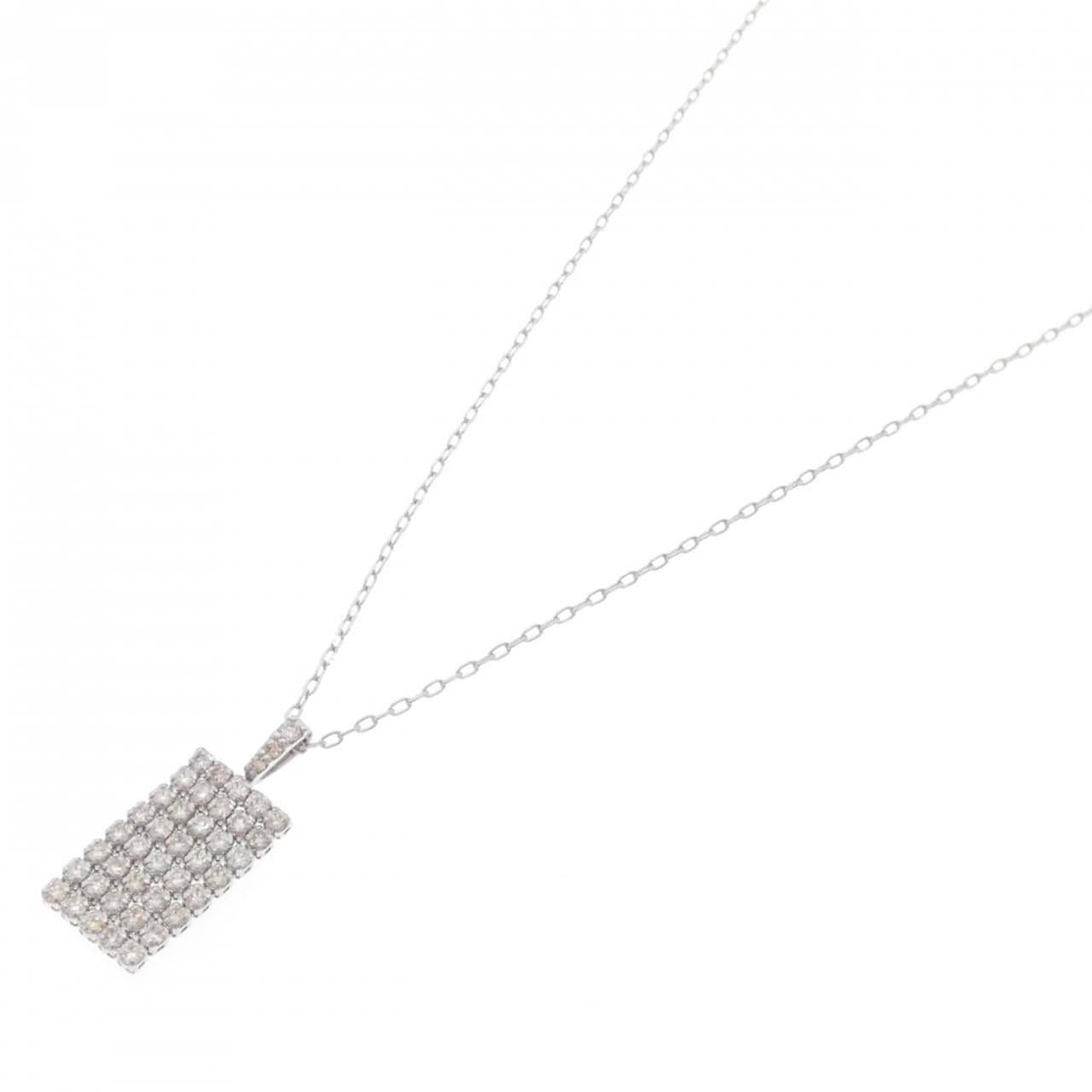 PT ダイヤモンド ネックレス 0.50CT