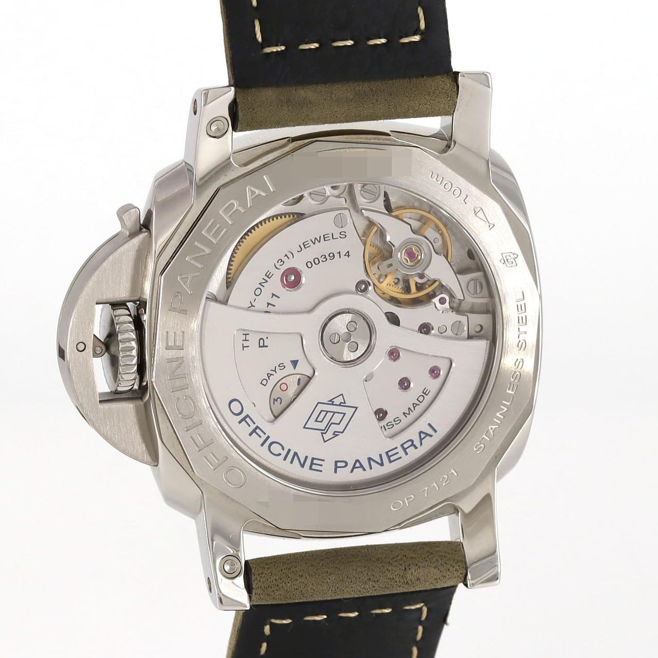 パネライ ルミノール1950 3DAYS GMTオートマティックアッチャイオ PAM01535 SS 自動巻