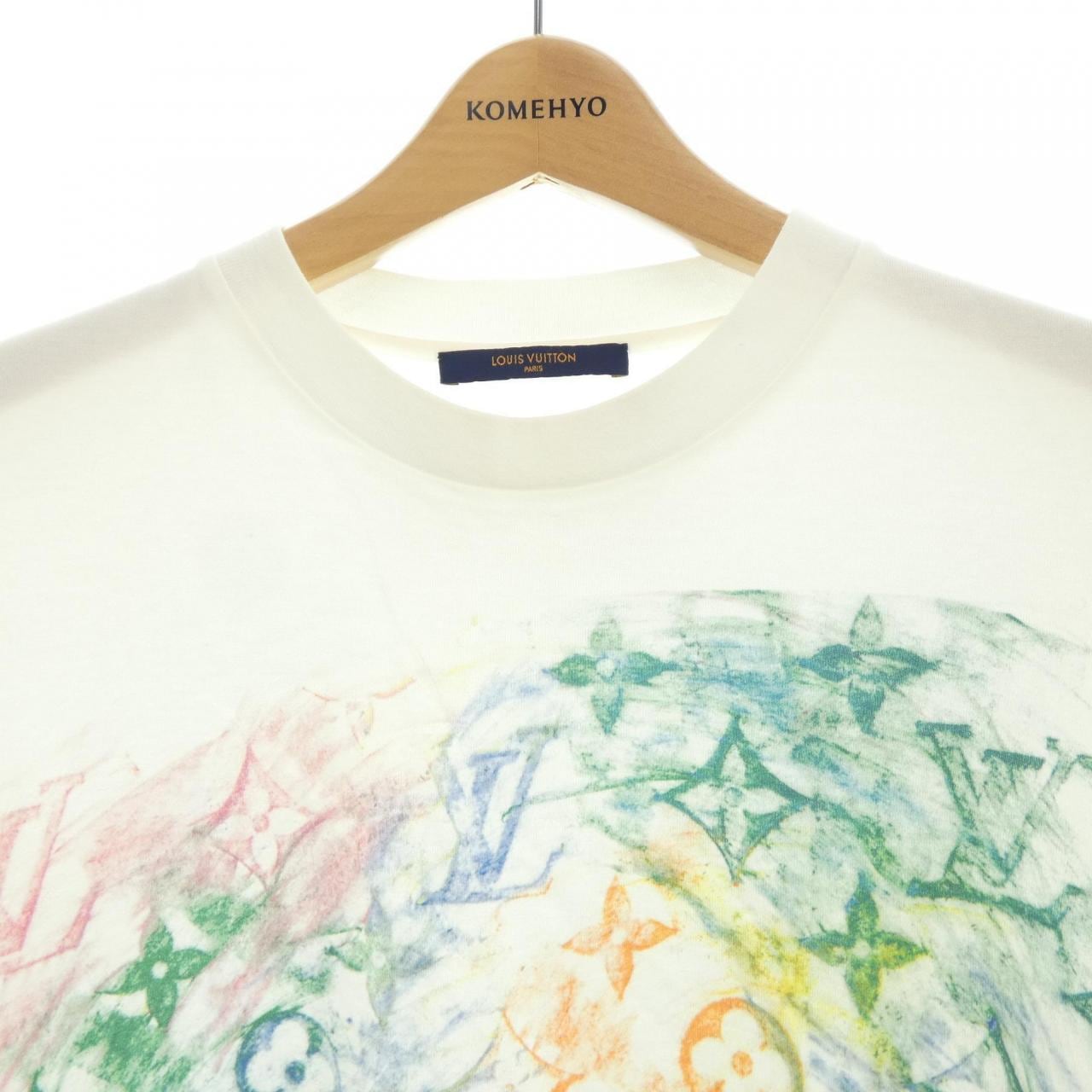 ルイヴィトン LOUIS VUITTON フロントプリンテッドパステル HKY17WNPG Tシャツ