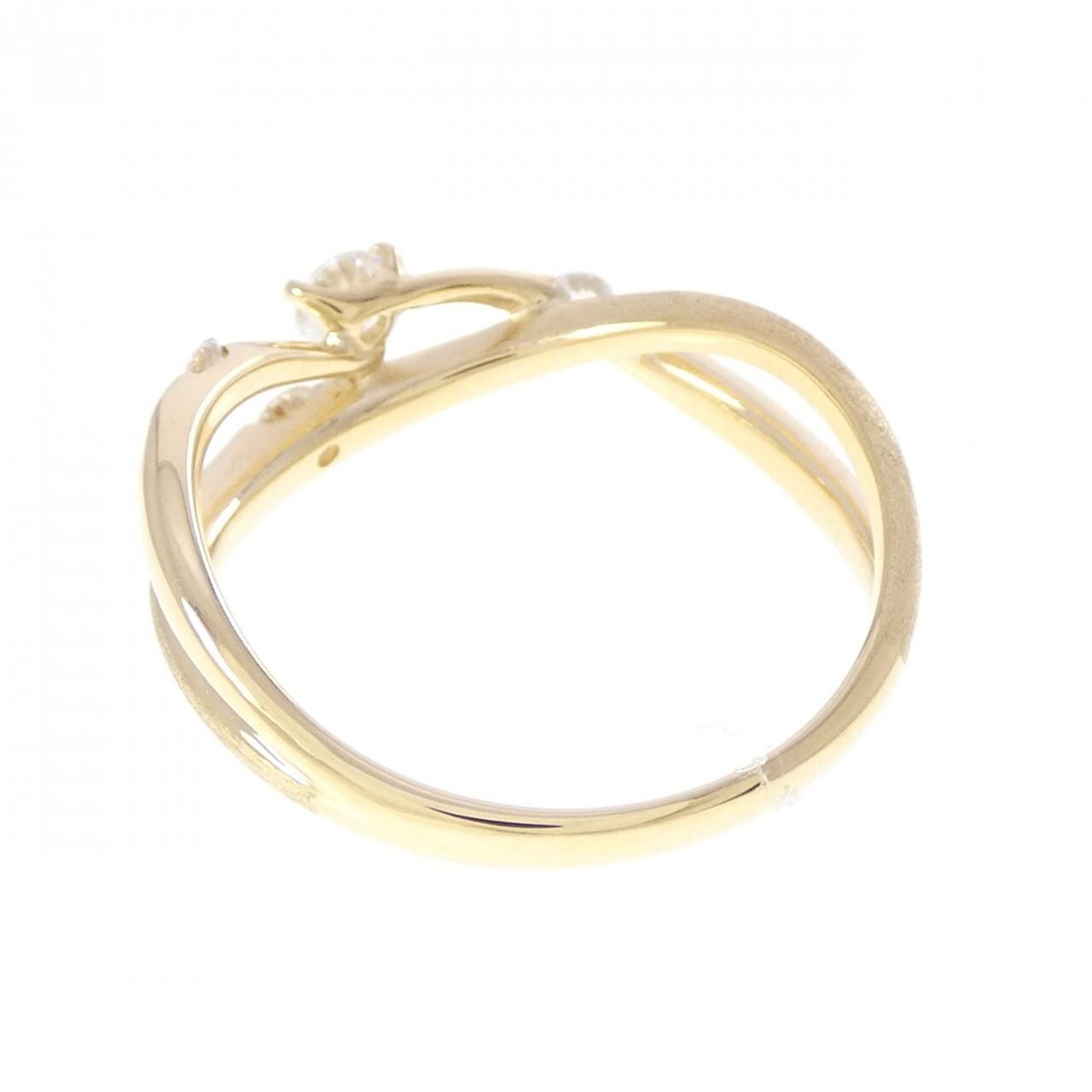 K18YG ダイヤモンド リング 0.23CT