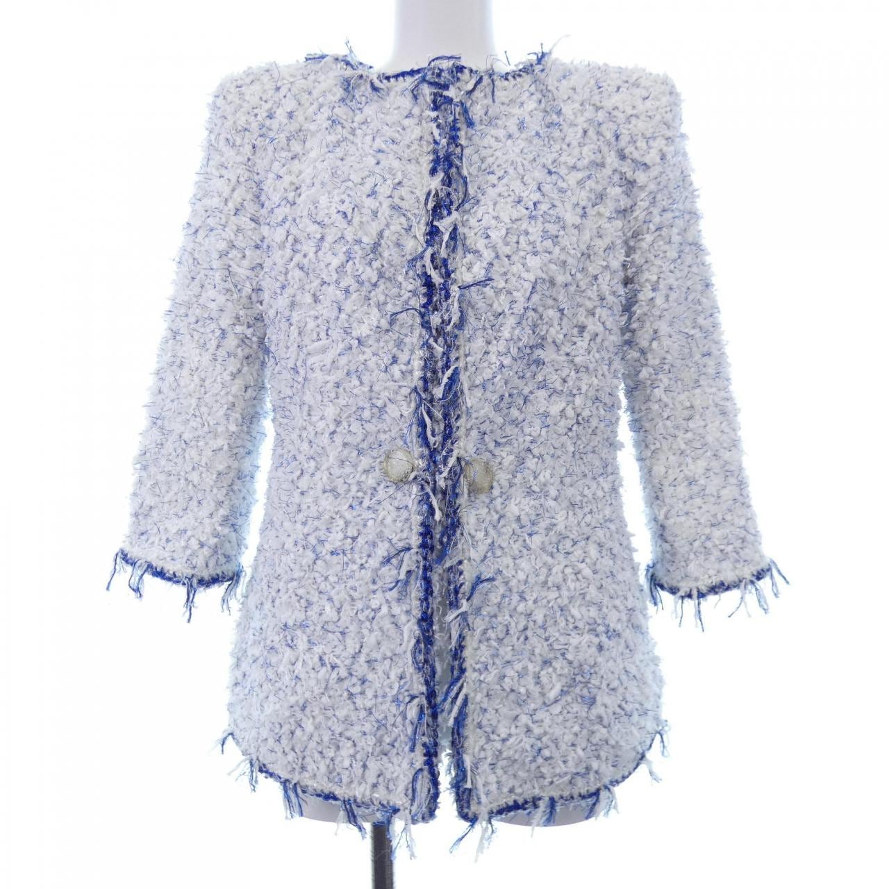 シャネル CHANEL ノーカラージャケット
