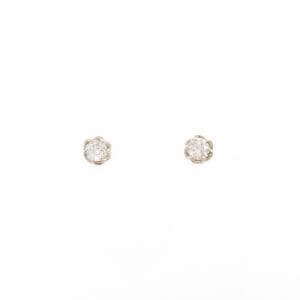 K18PG ダイヤモンド ピアス 0.20CT