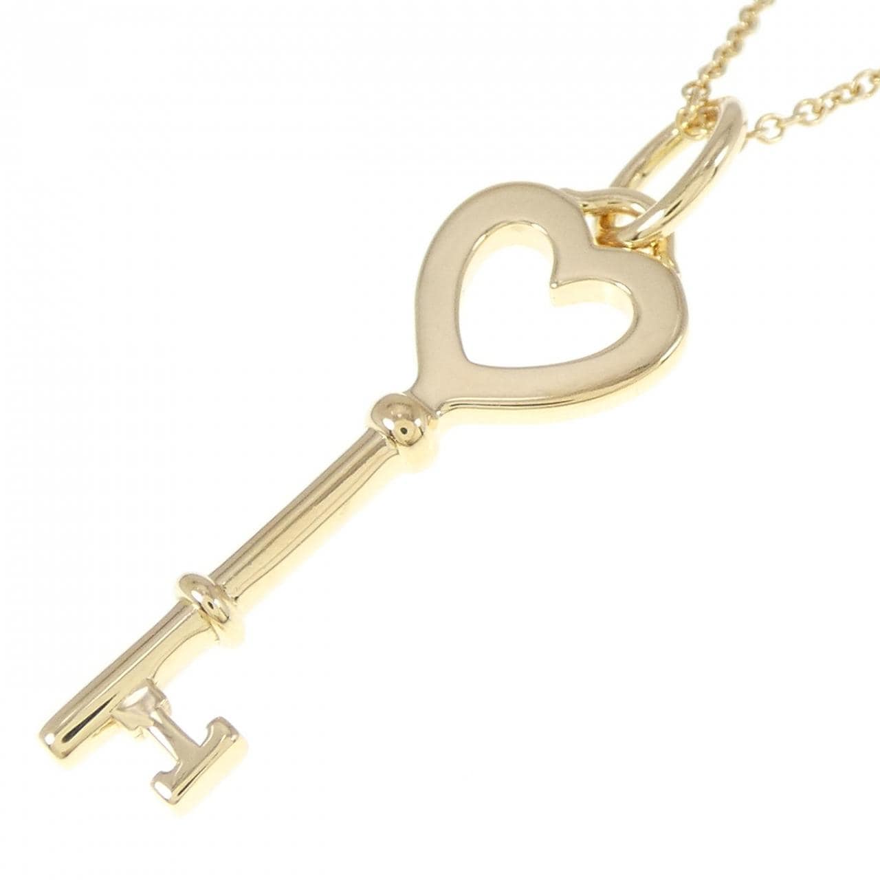 TIFFANY heart key mini necklace