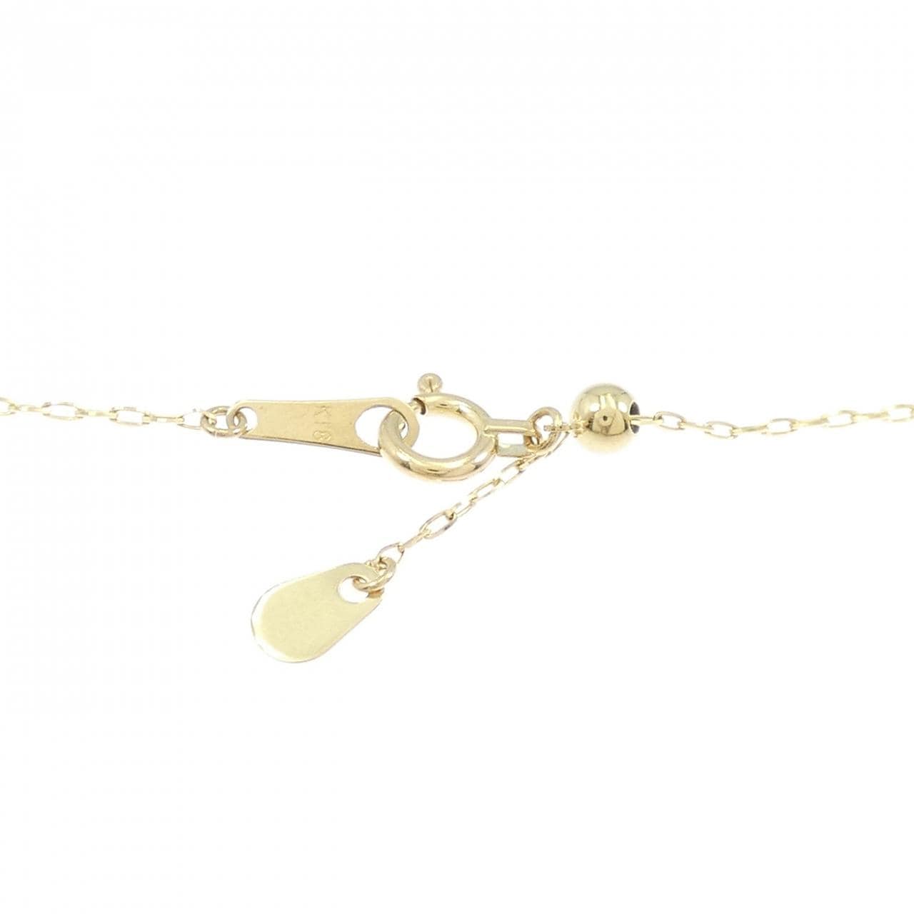 K18YG 白蝶パール ネックレス 10mm