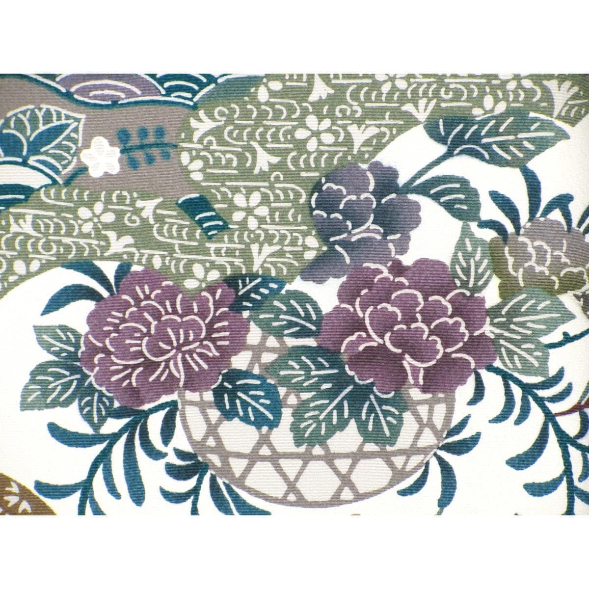 【未使用品】訪問着　友禅加工　身幅２Ｌ寸