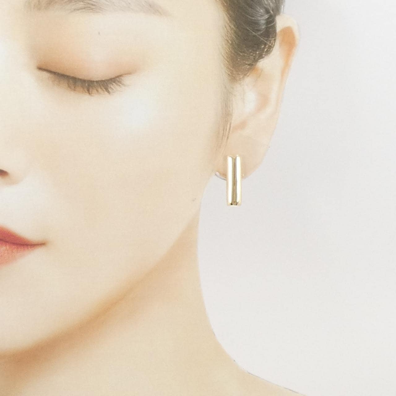 750YG/K18YG ピアス