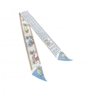 【未使用品】エルメス LES VOITURES NOUVELLE ツイリー 064108S スカーフ
