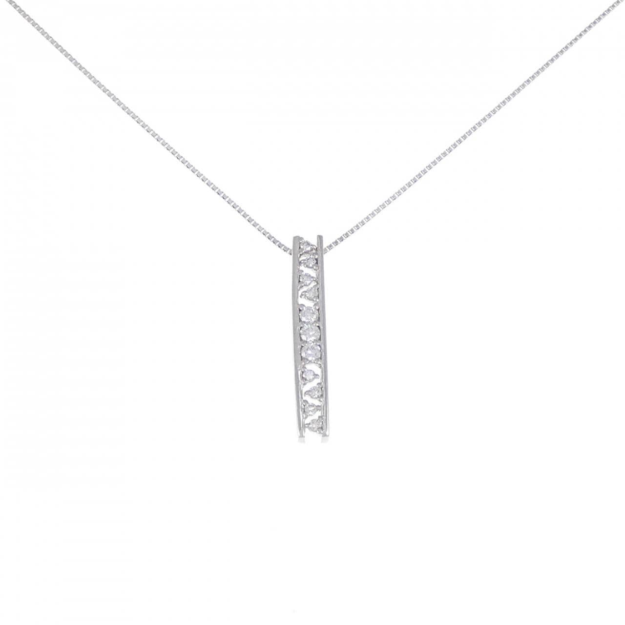 PT ダイヤモンド ネックレス 0.20CT