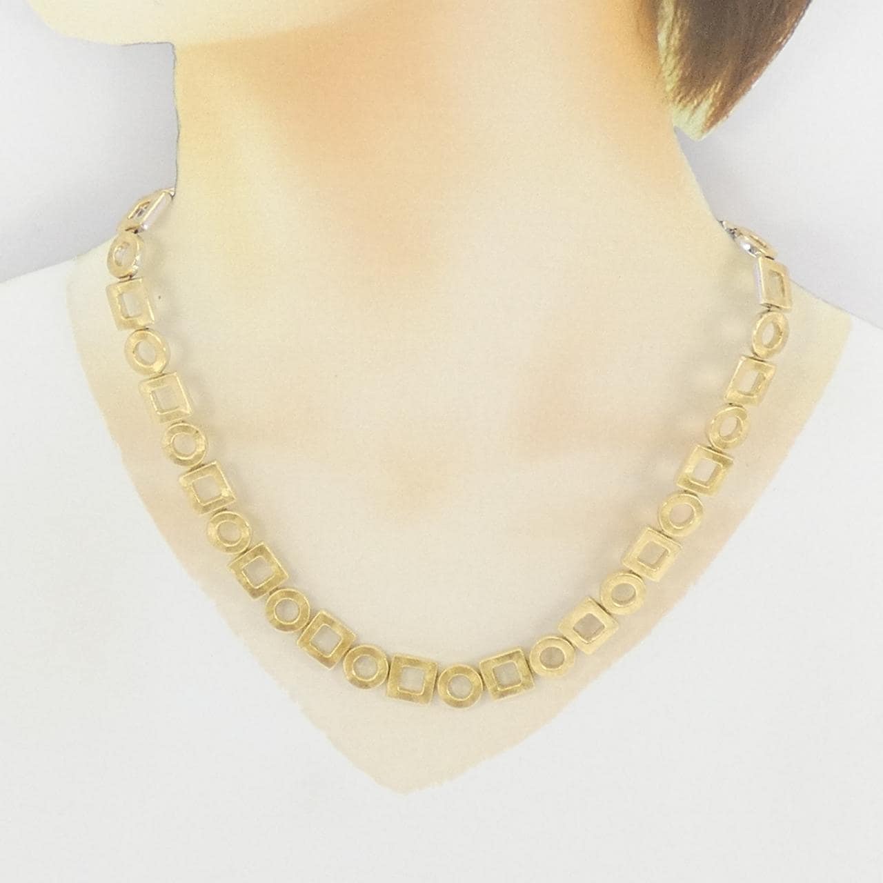 Campezan 750YG/750WG Necklace