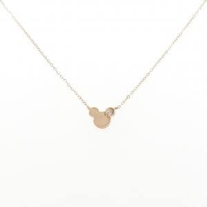 750PG ダイヤモンド ネックレス 0.011CT