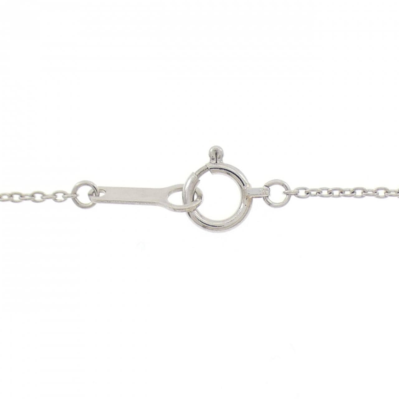 PT900/PT850 ハート ダイヤモンド ネックレス 0.50CT