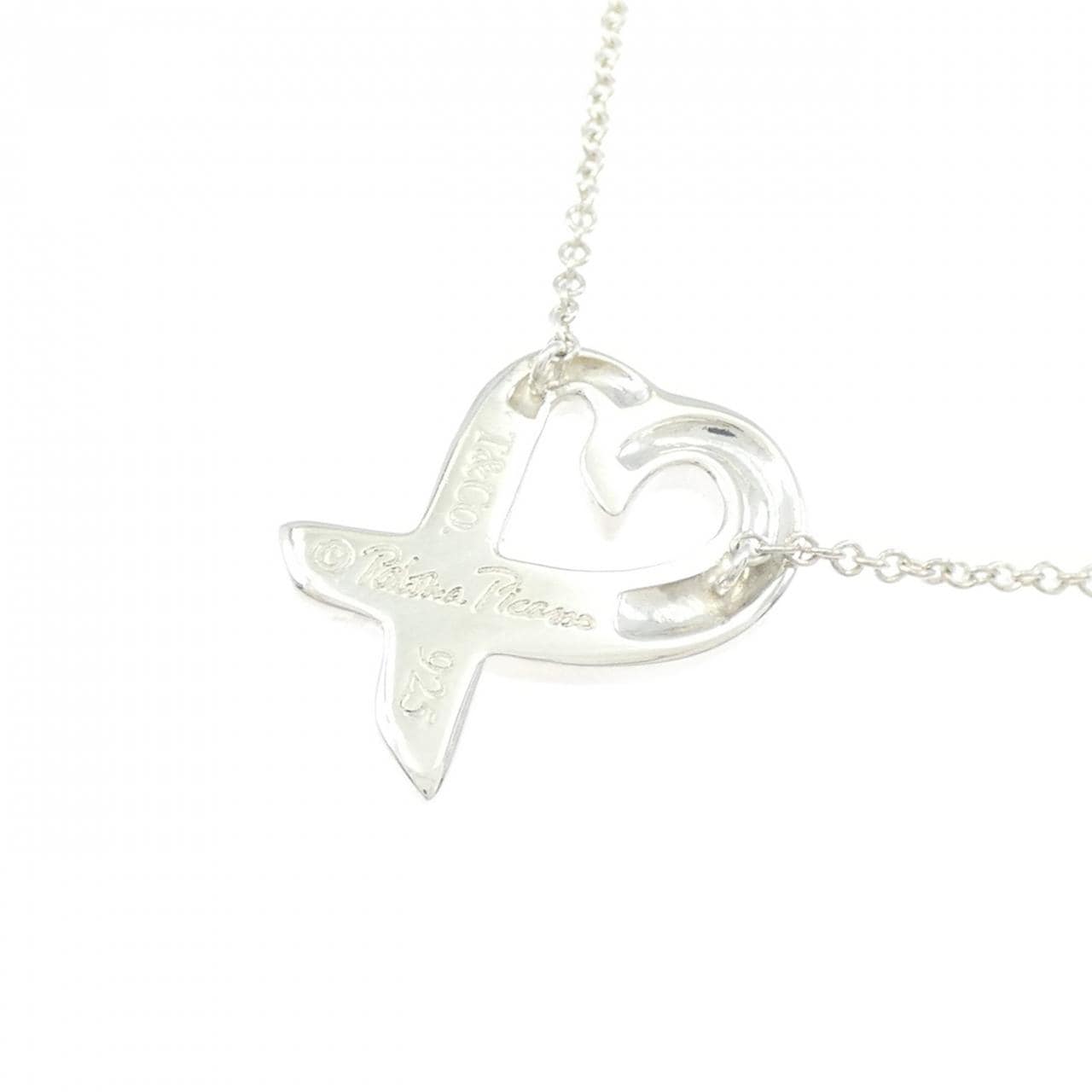 ティファニー ラビングハート スモール ネックレス