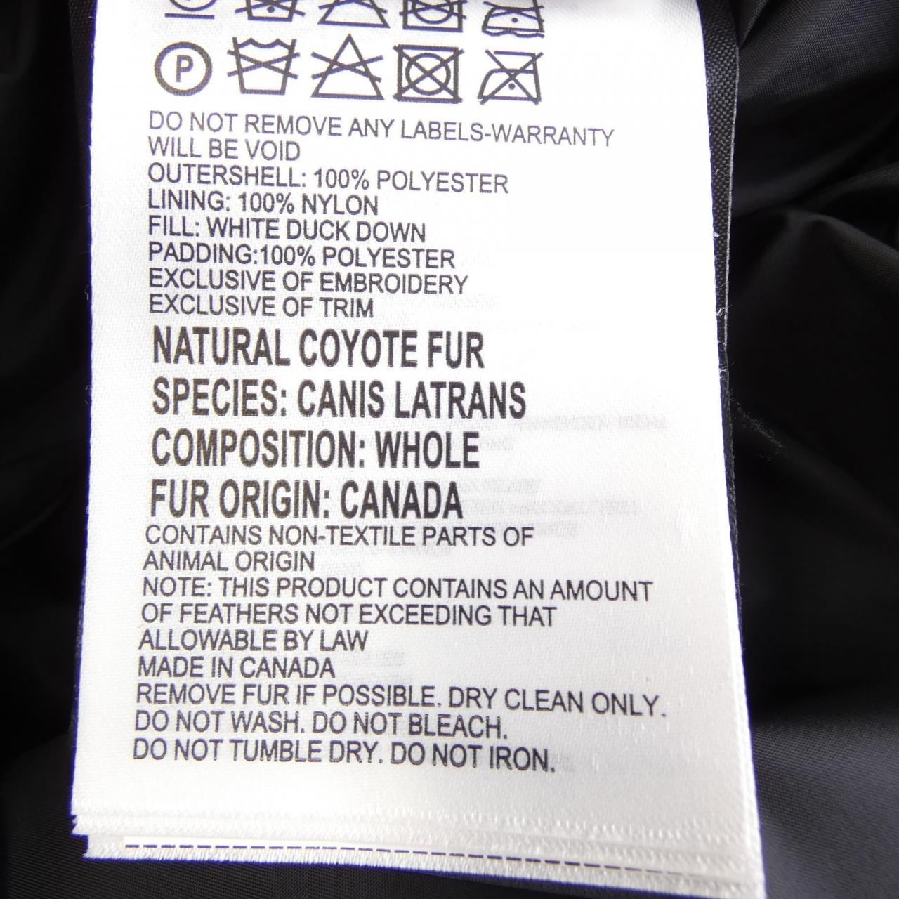 カナダグース CANADA GOOSE EDIFICE別注 3481JMB CRESTON クレストン ダウンジャケット