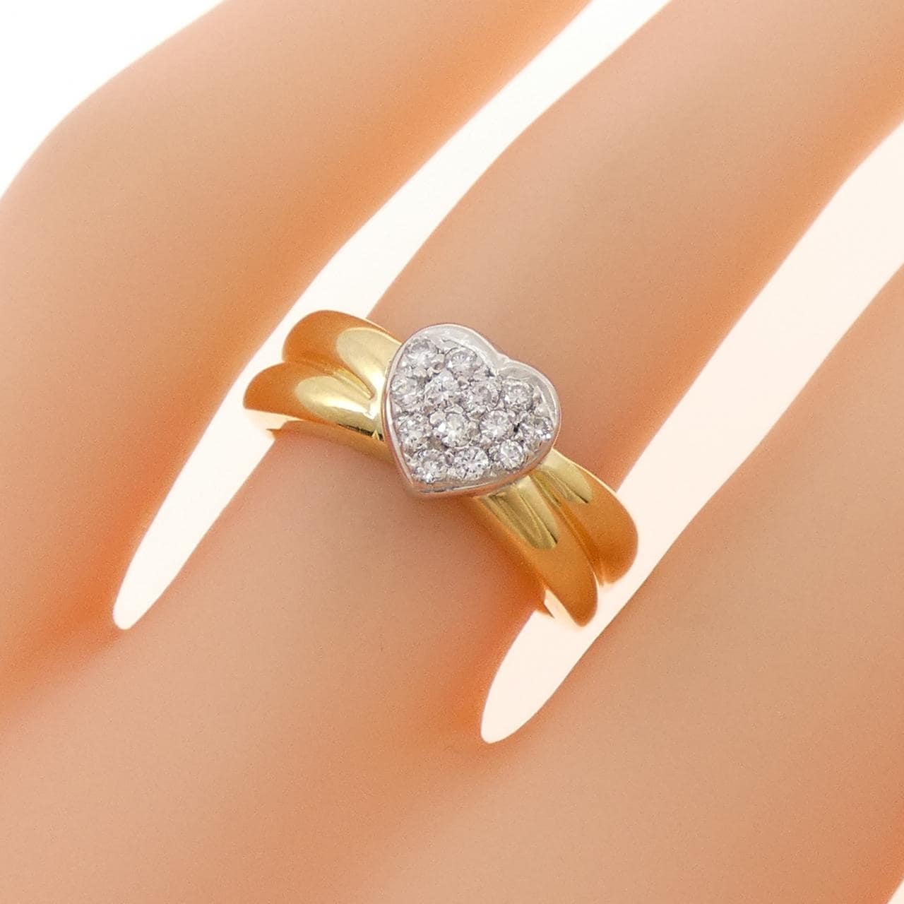 ポンテヴェキオ ダイヤモンド リング 0.15CT