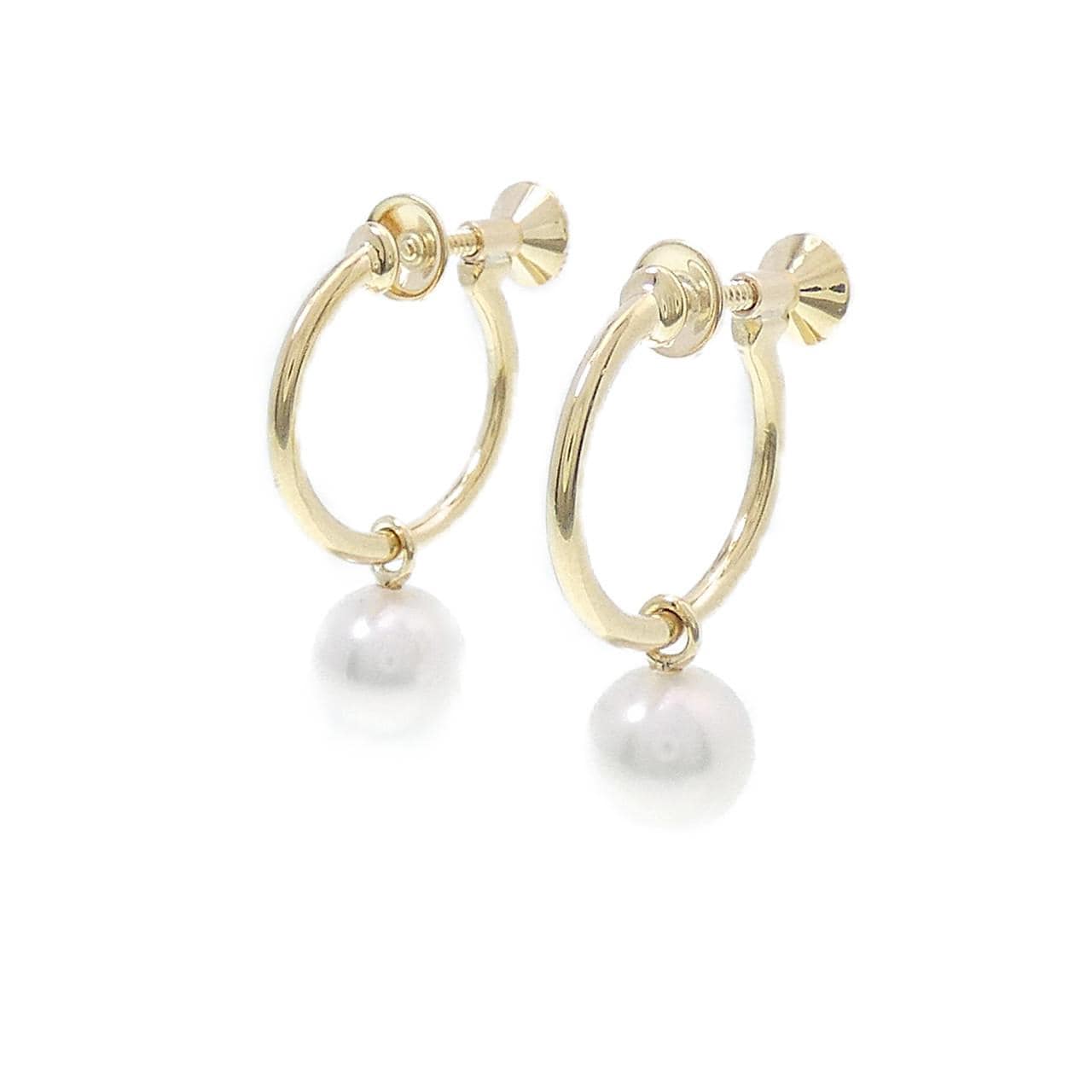 MIKIMOTO Akoya pearl earrings 7.2mm