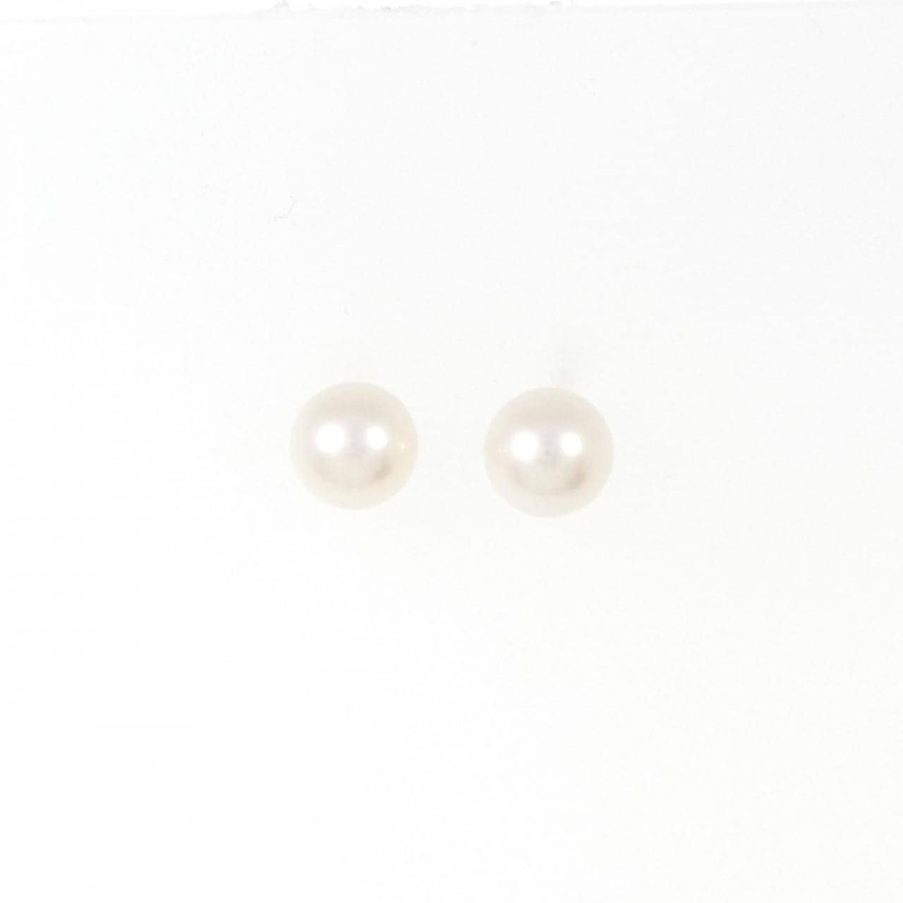 K18YG Akoya pearl earrings 8.5mm