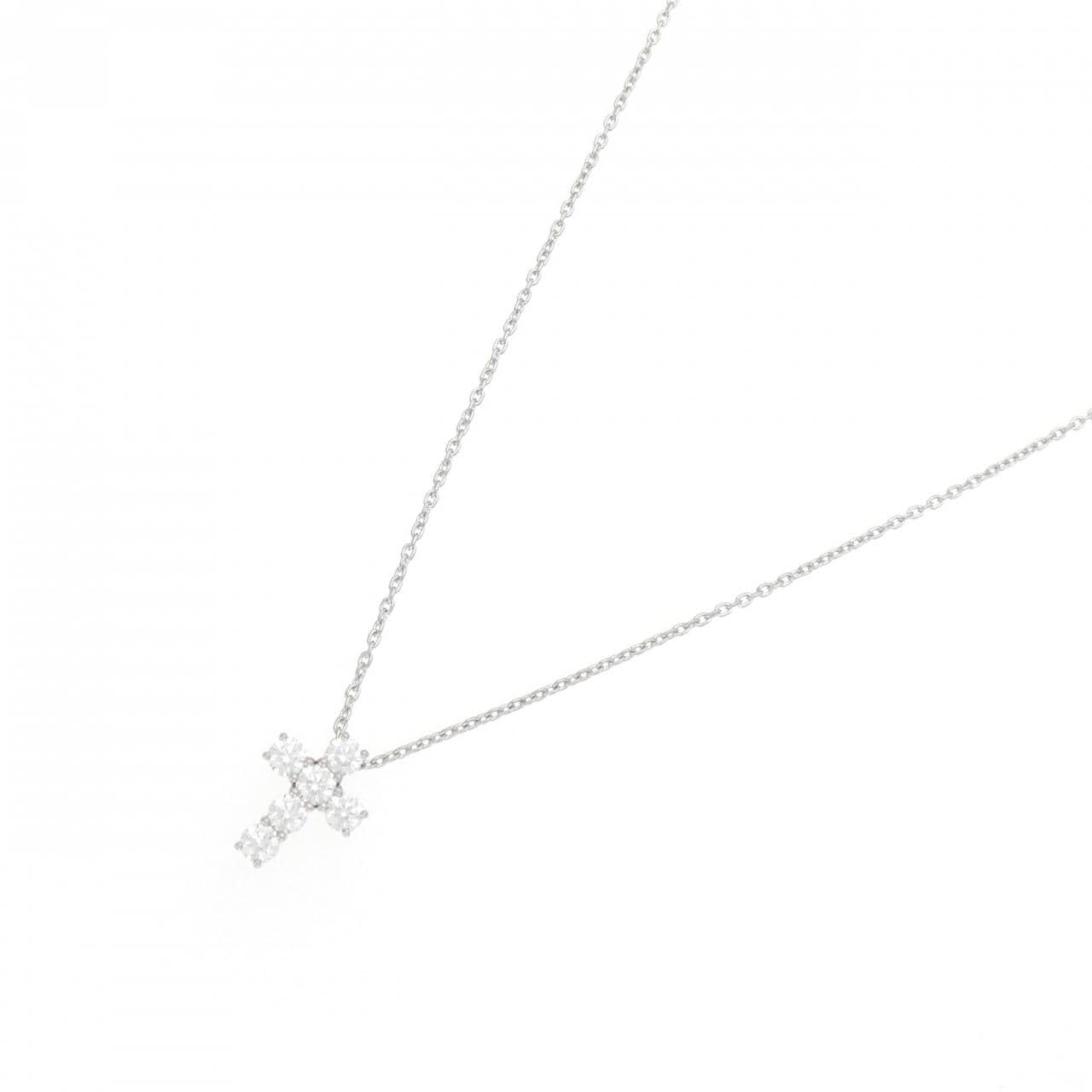 ギメル クロス ダイヤモンド ネックレス 0.626CT