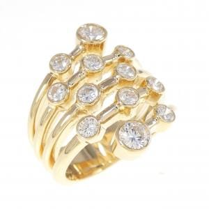 K18YG ダイヤモンド リング 1.17CT