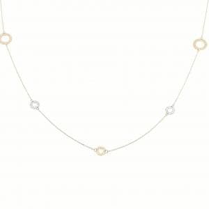 K18YG/K18WG ネックレス