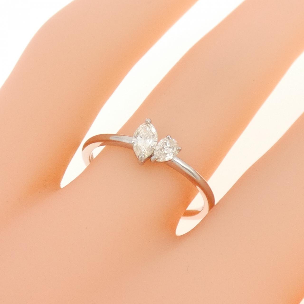 【新品】PT900 ダイヤモンド リング 0.30CT