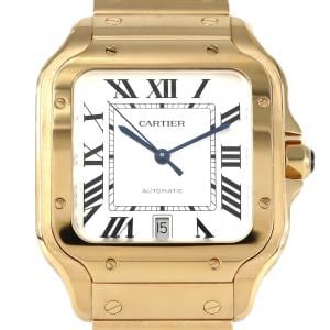 カルティエ サントスドゥカルティエLM YG WGSA0029 YG 自動巻