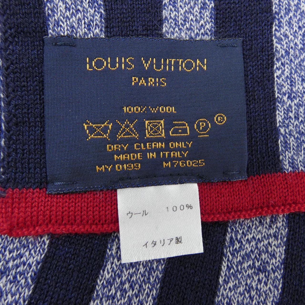 ルイヴィトン LOUIS VUITTON エシャルプ モノグラム ストライプス M76025 MUFFLER