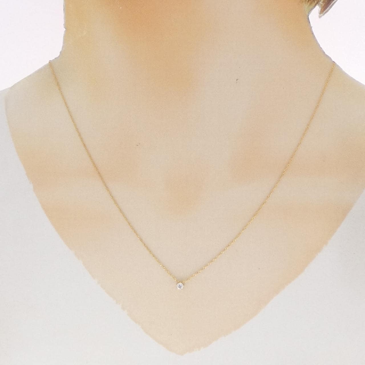 アーカー スターリー ネックレス 0.10CT