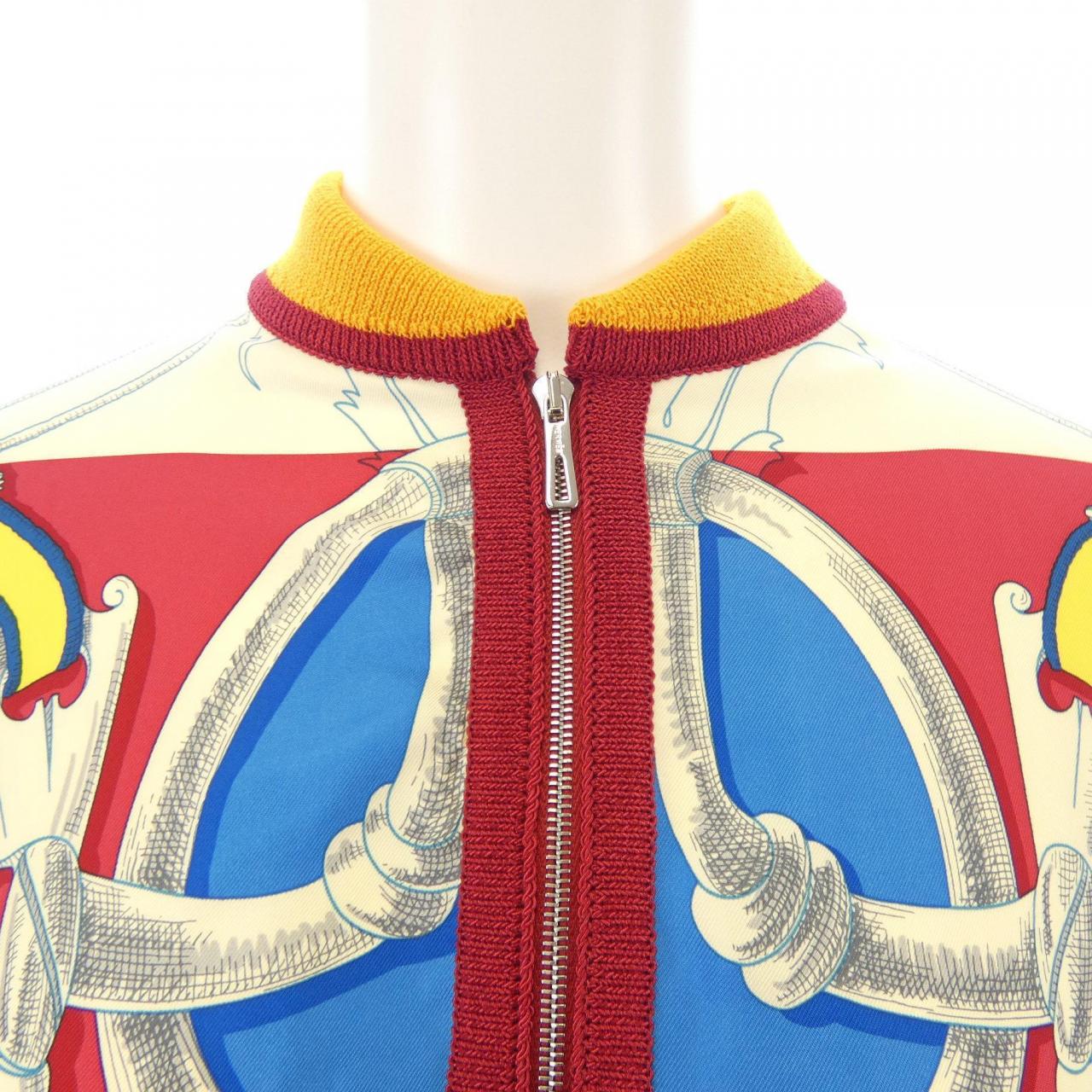エルメス HERMES L'INSTRUCTION DU ROY ZOOM *16-7766 ツイルレーヌ カーディガン