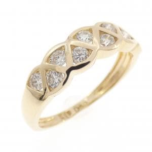 K18YG ダイヤモンド リング 0.50CT