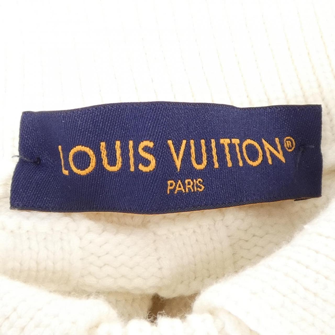 ルイヴィトン LOUIS VUITTON LVダミエウールブレンドプルオーバー HPN63WTZ8 ニット