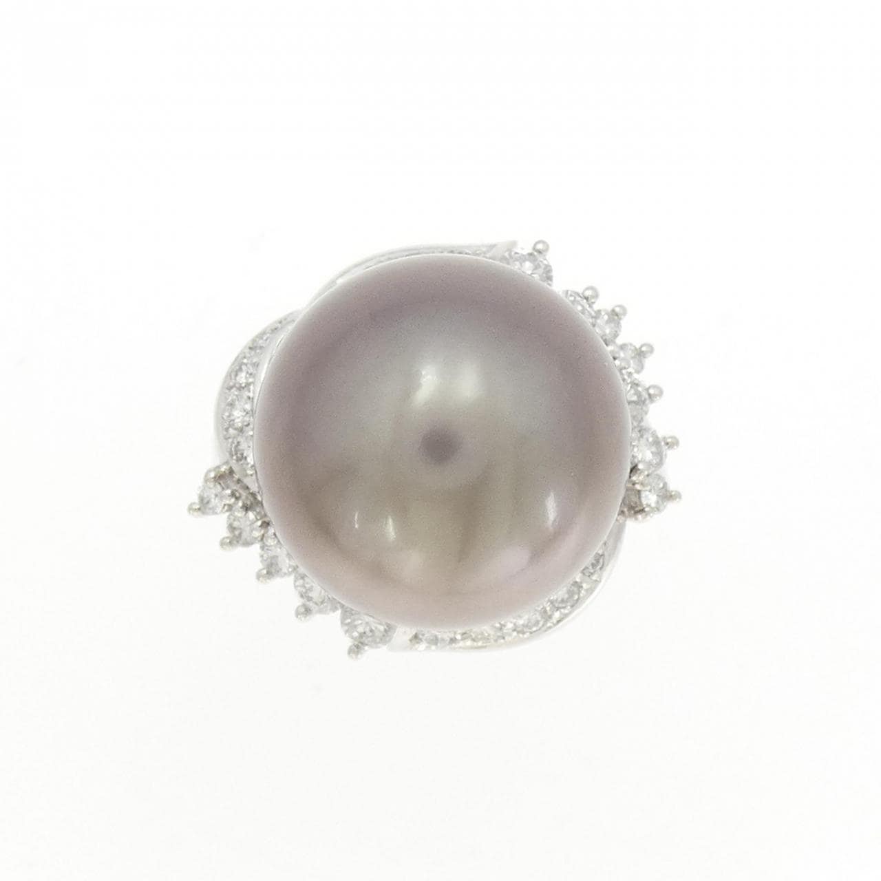 Tasaki Black Pearl Ring 15.2mm