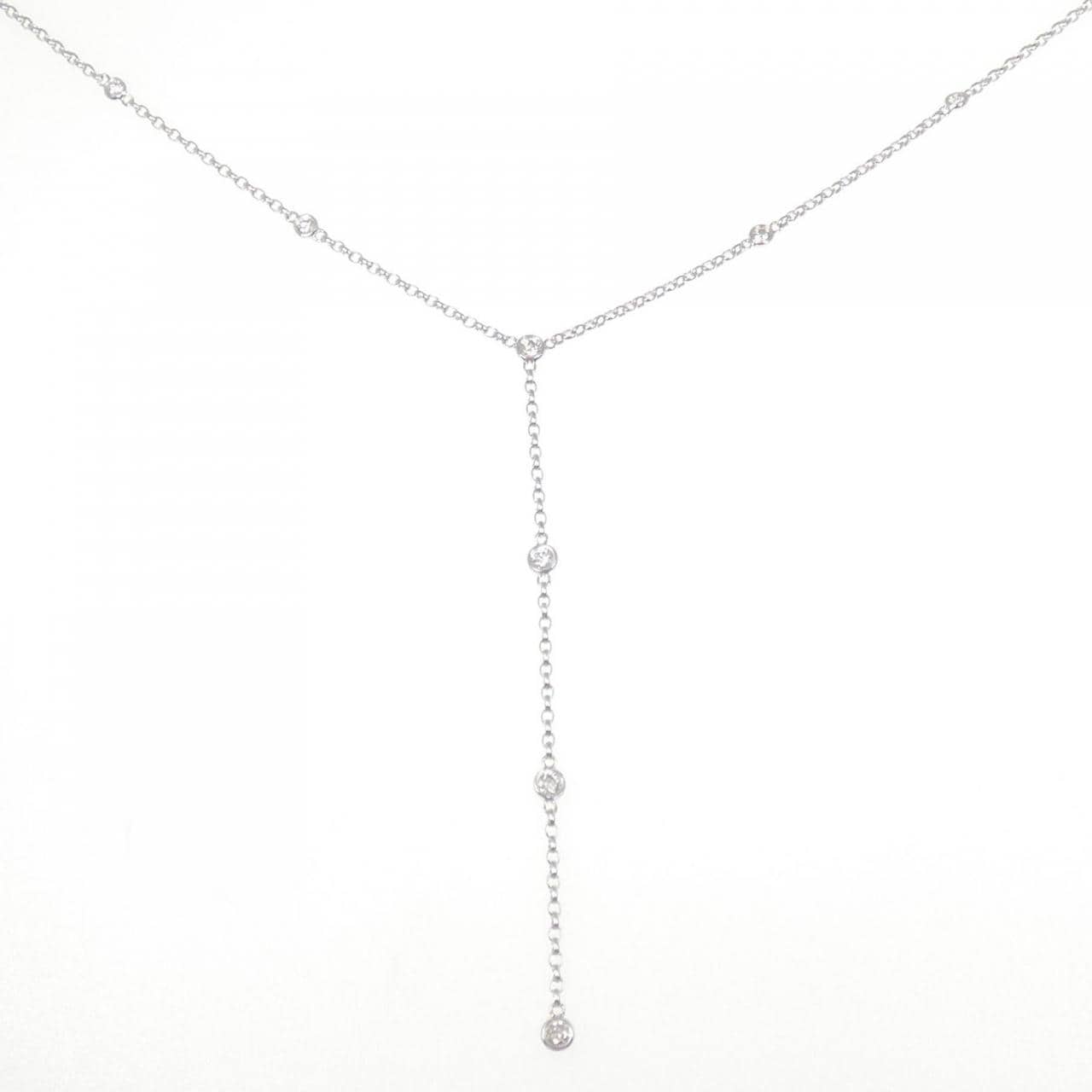 PT900/PT850 ダイヤモンド ネックレス 0.32CT