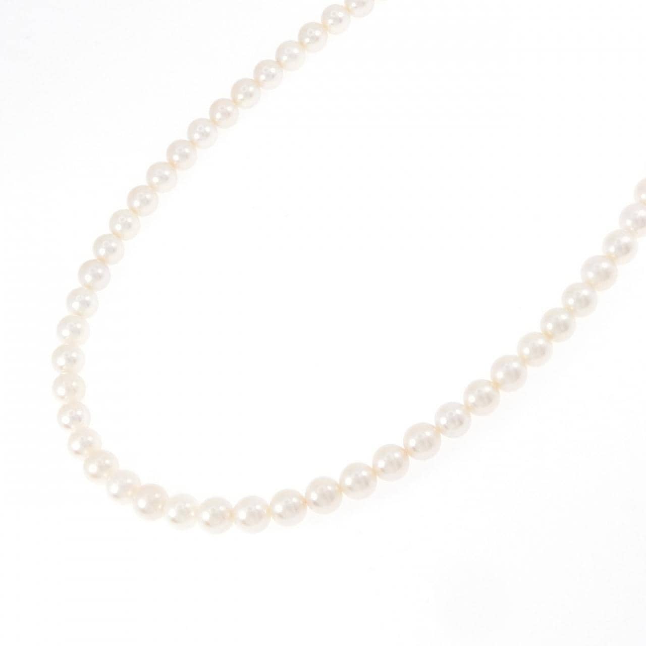 シルバークラスプ アコヤパール ネックレス 6-6.5mm