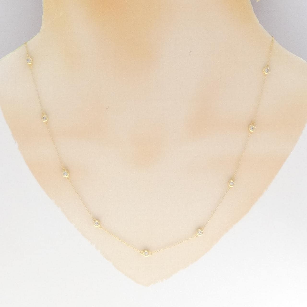 K18YG ダイヤモンド ネックレス 0.50CT