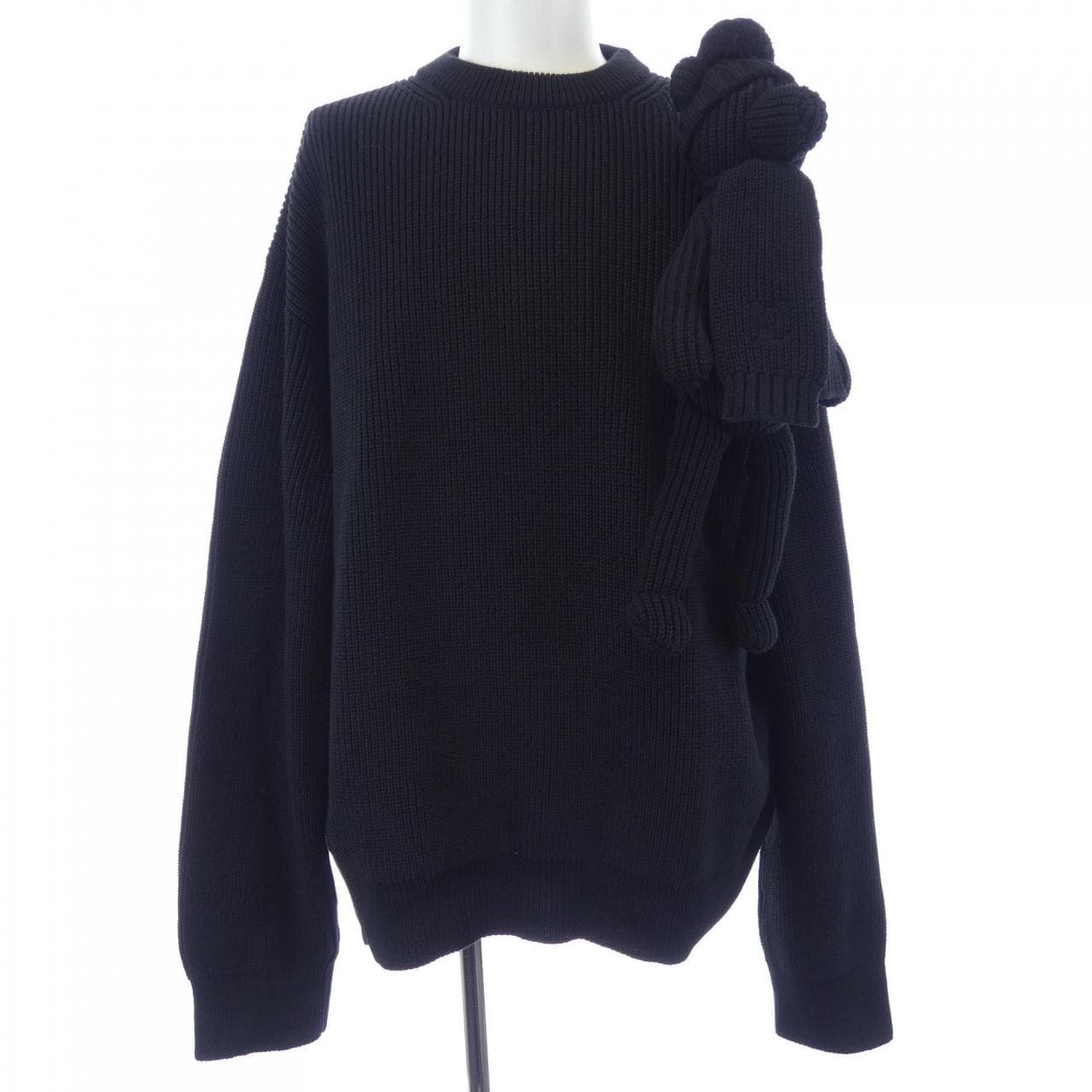 ルイヴィトン LOUIS VUITTON ステッチドテディプルオーバー HLN44WTBY ニット