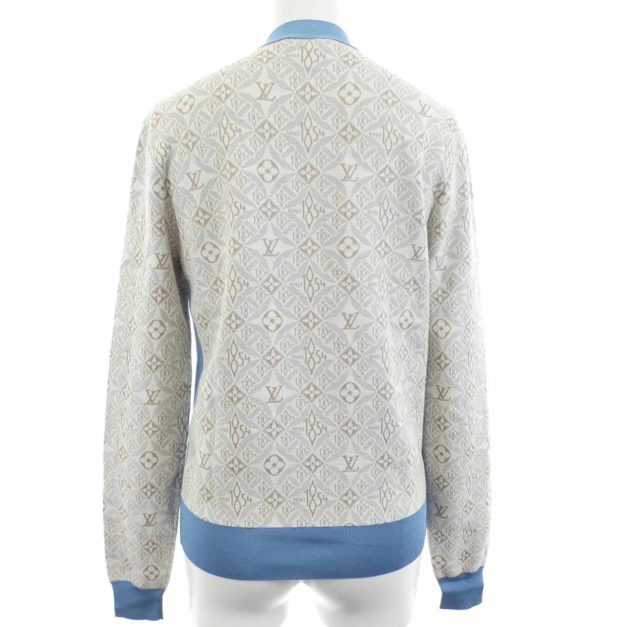 ルイヴィトン LOUIS VUITTON SINCE1854 コントラストトリム FMKC89LW2 カーディガン