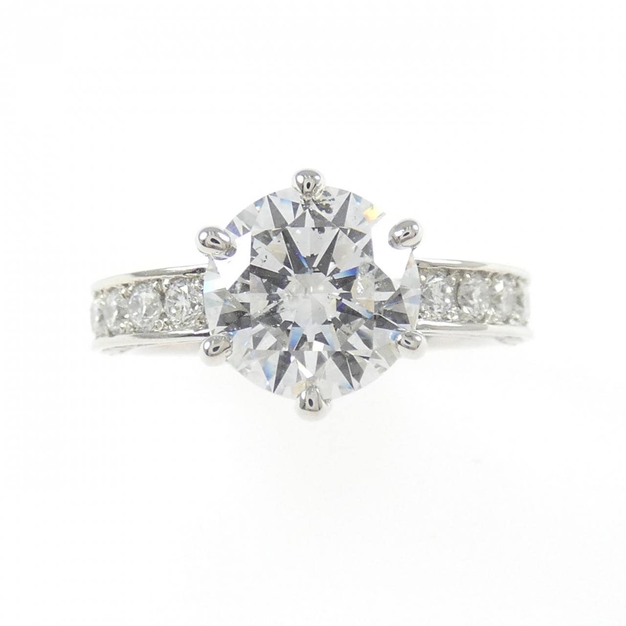 PT900 ダイヤモンド リング 2.013CT D I1 EXT