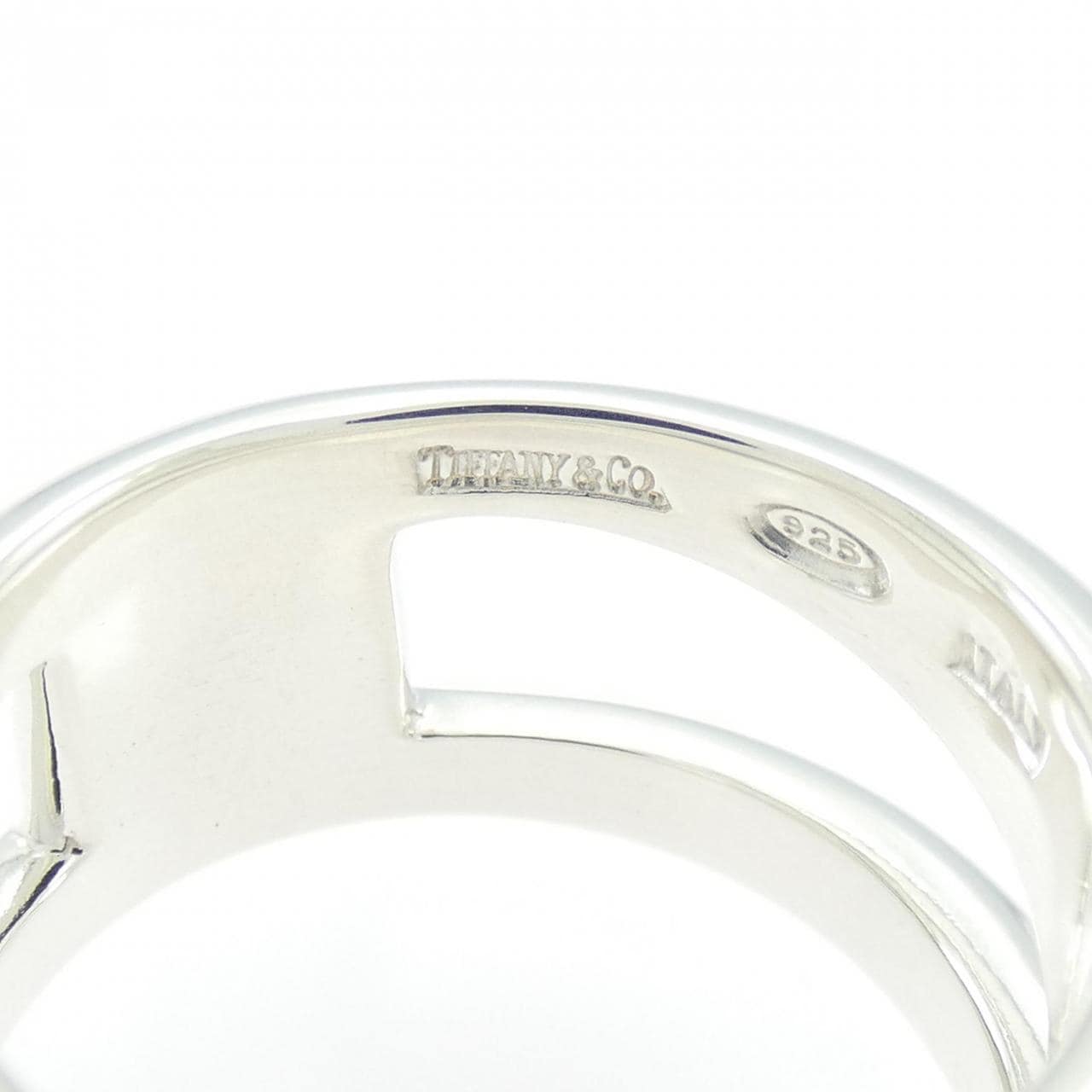 ティファニー オープンダイアグナル リング