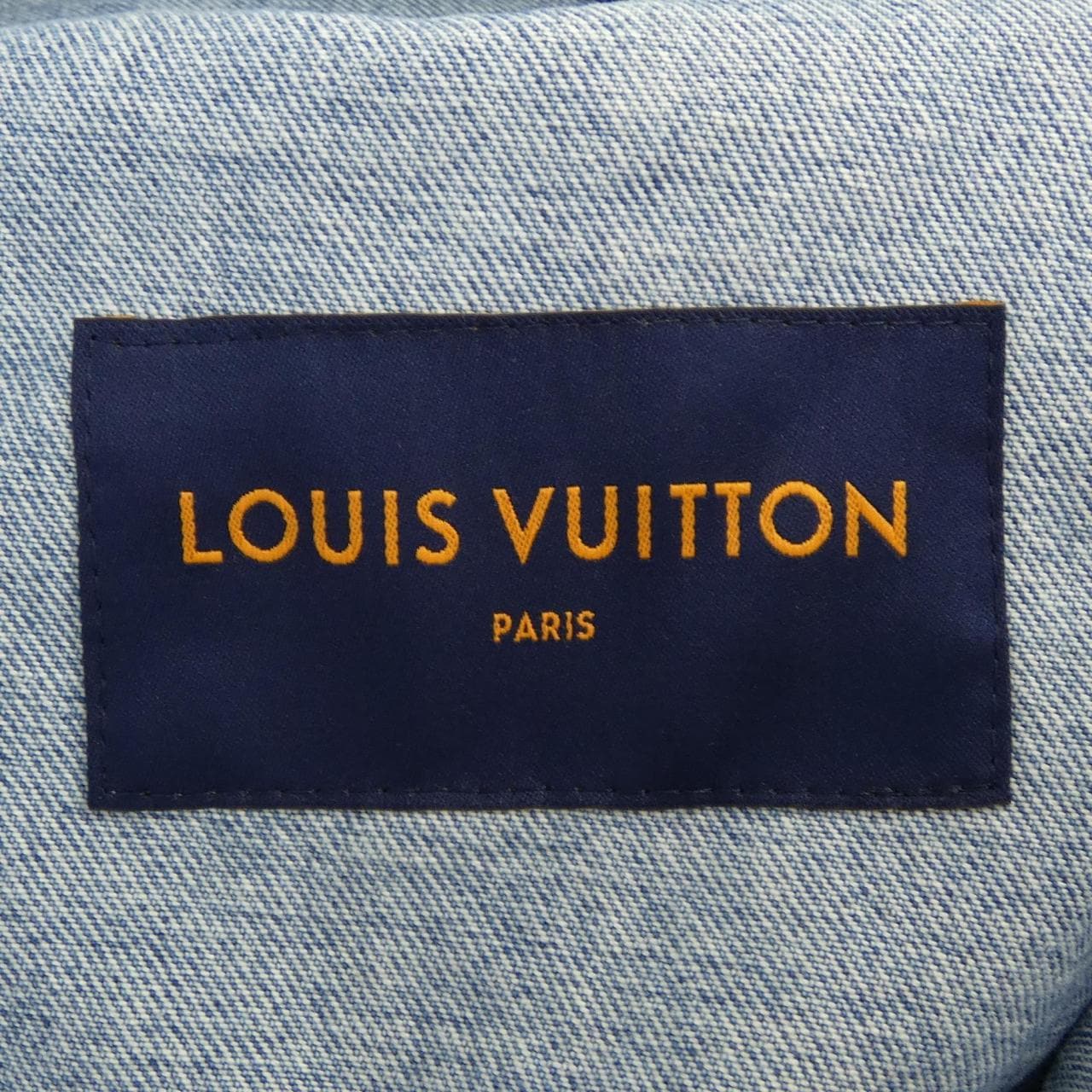 ルイヴィトン LOUIS VUITTON エンブロイダリーフラワーデニム HMA18WJX1 デニムジャケット