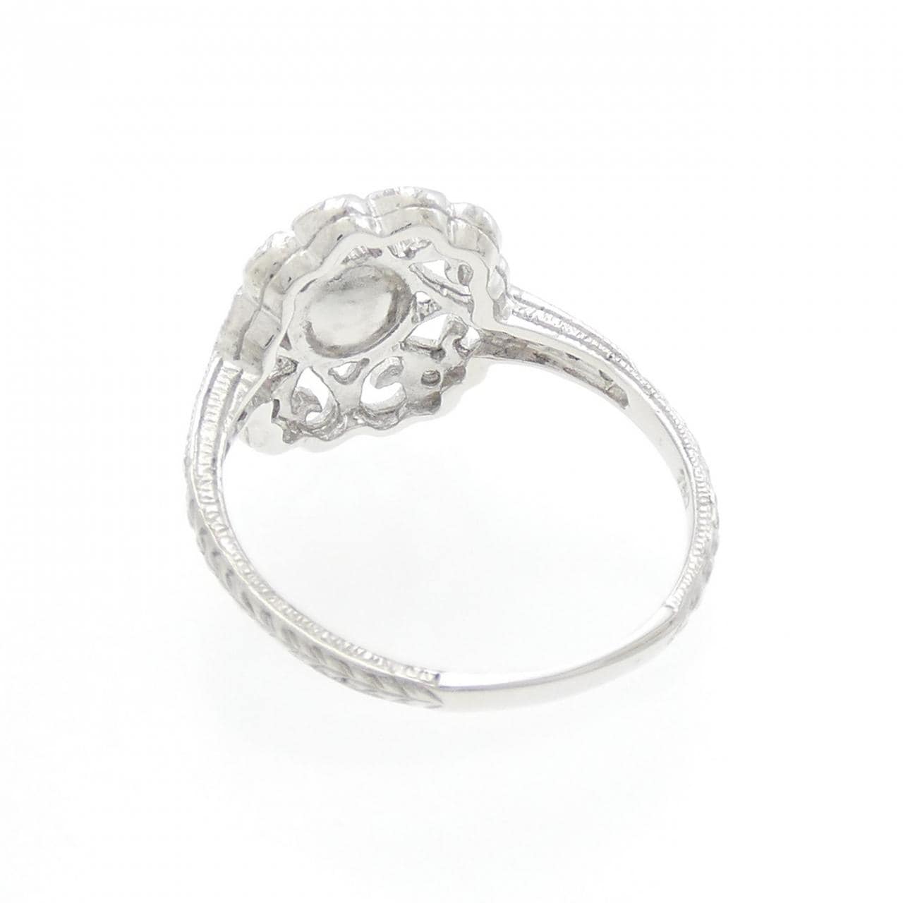 750WG ダイヤモンド リング 0.27CT
