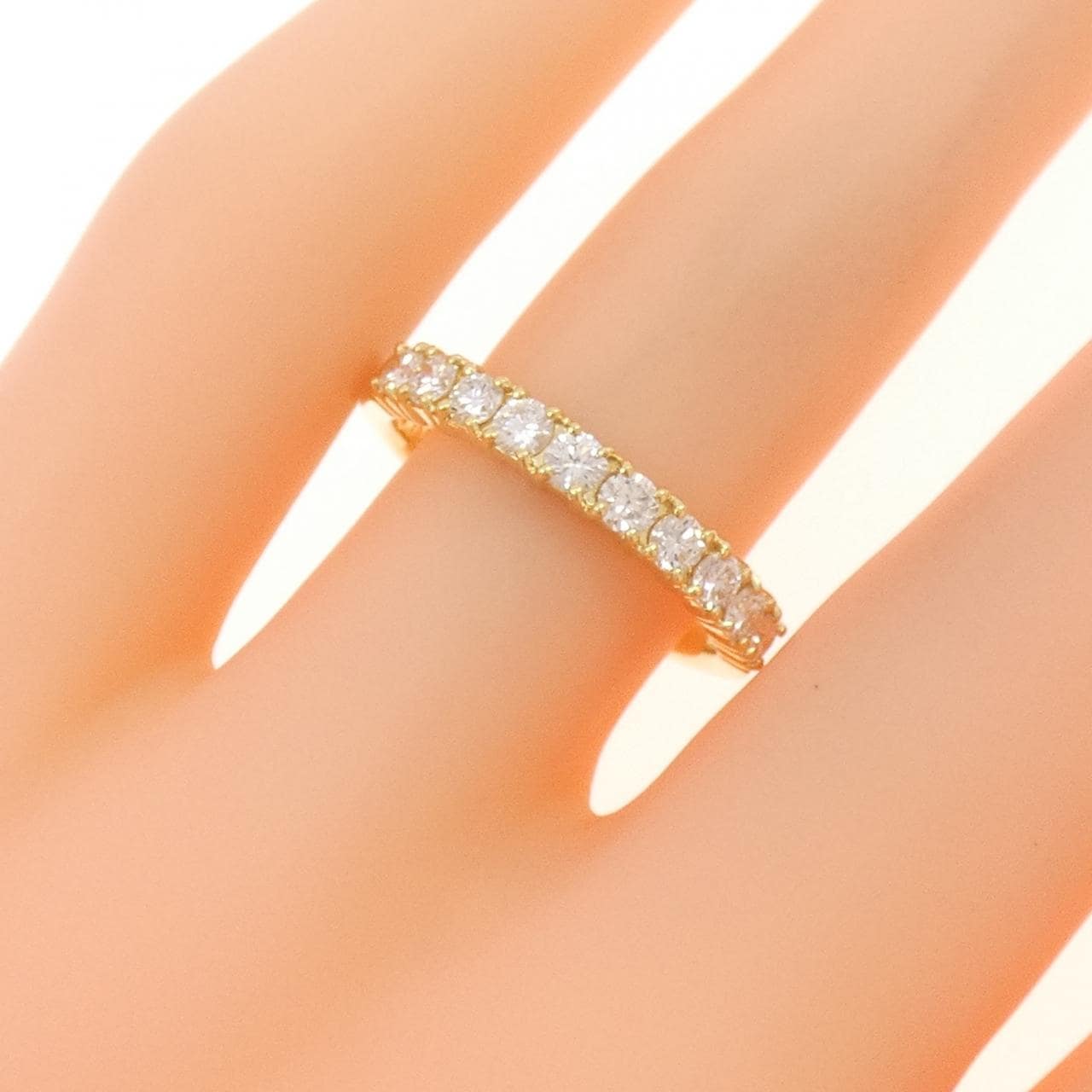 K18YG ダイヤモンド リング 0.50CT