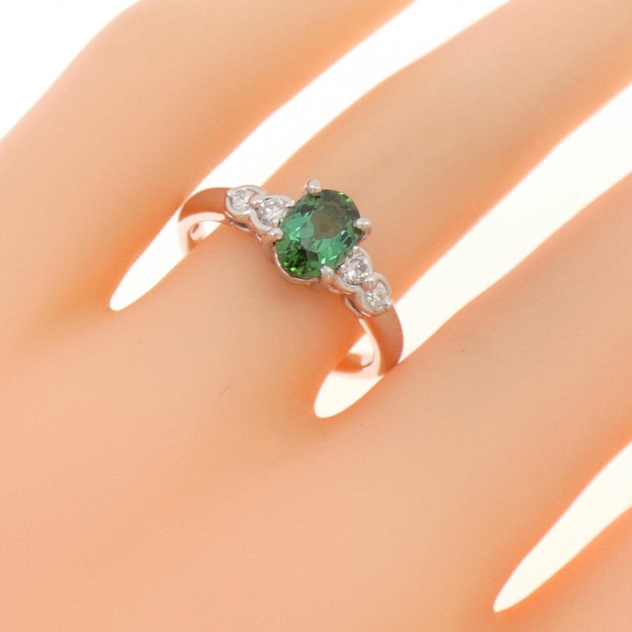 PT900 トルマリン リング 0.85CT