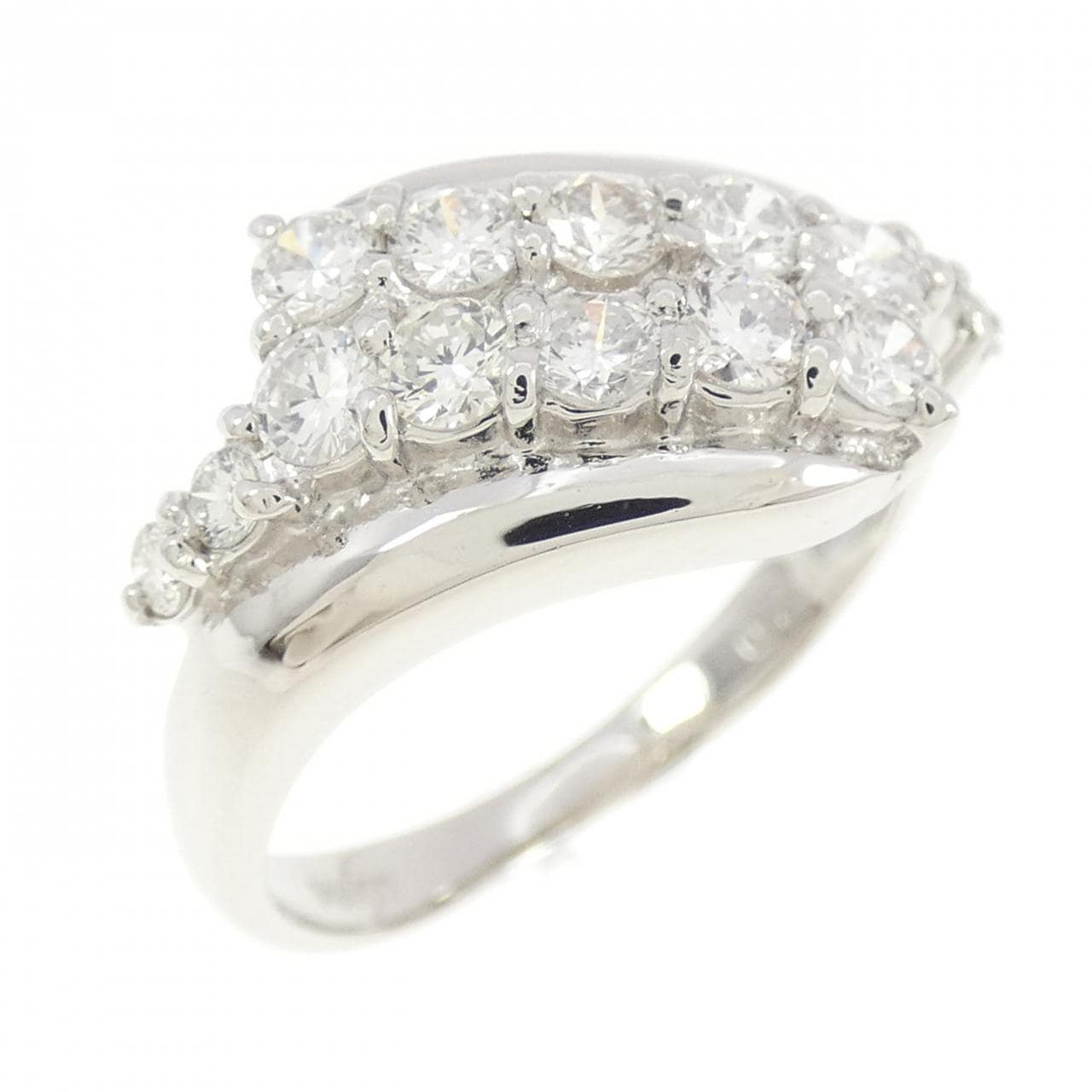 PT900 ダイヤモンド リング 0.74CT