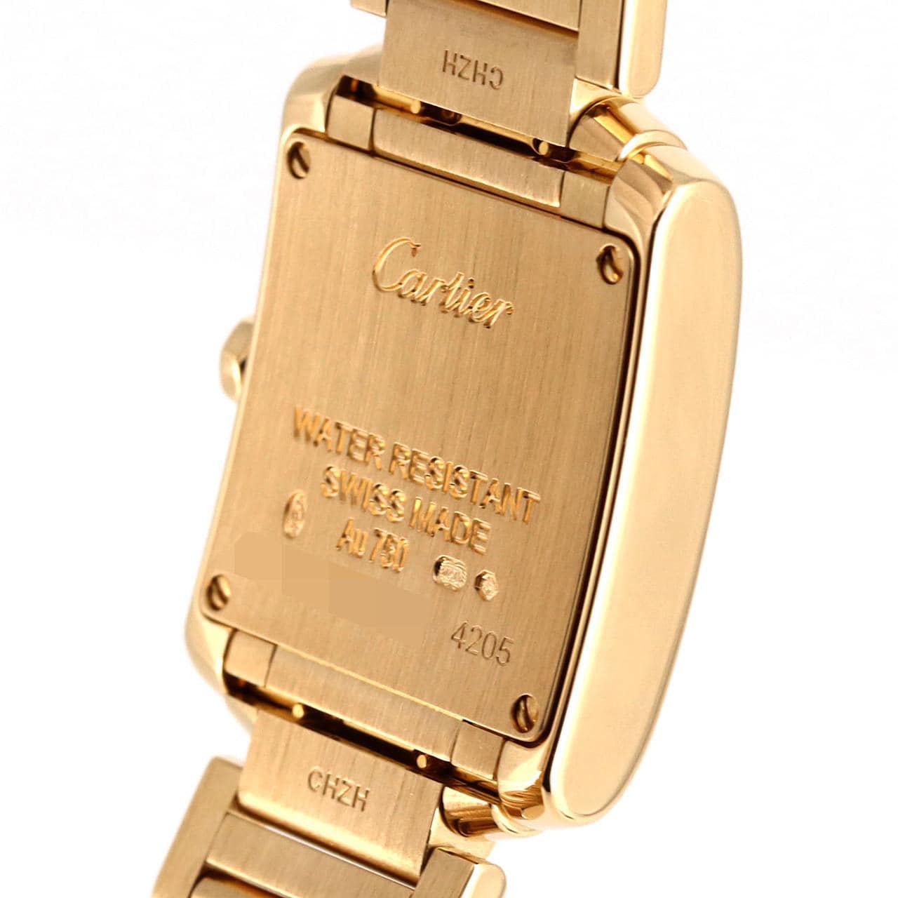 Cartier Tank Francaise SM YG/D WJTA0024 YG Quartz