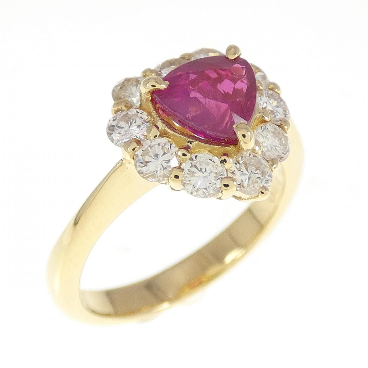 K18YG  ルビー リング 1.00CT