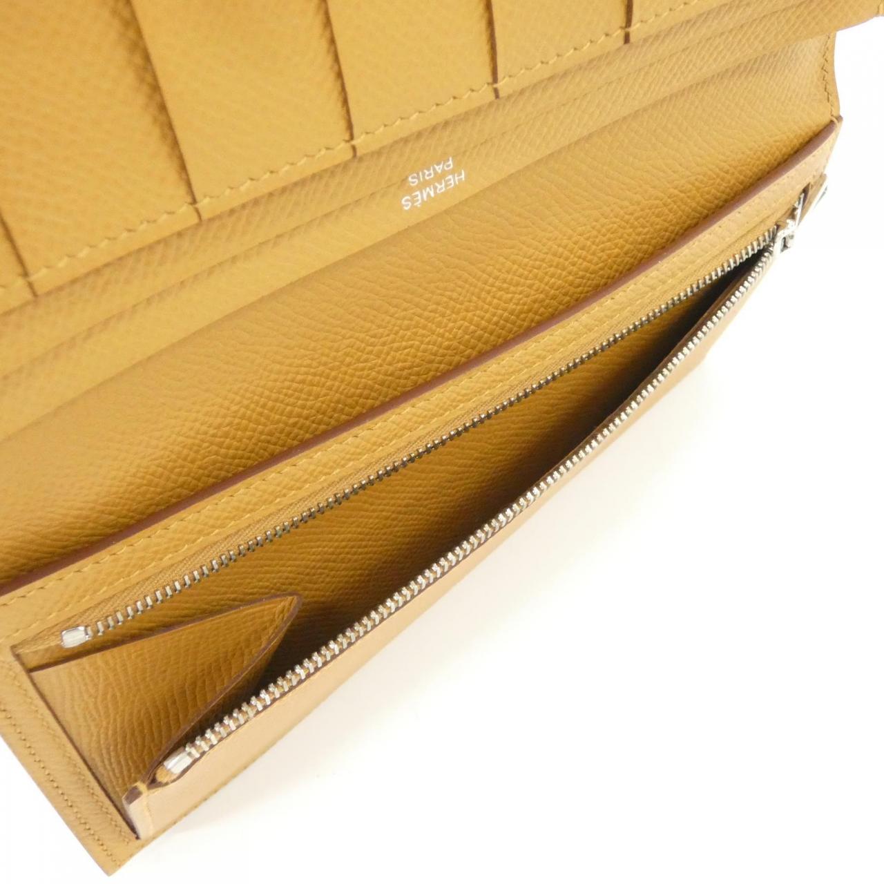 HERMES Bearn Soufflé 039785CK Wallet